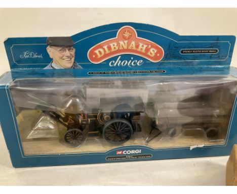 Collection of Corgi including.. boxed Fowler B6 Crane Engine and Log Trailer. The Great North ..5 loose corgi vehicles.. Ever