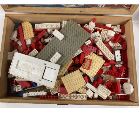 A Box Containing a Collection of Hornsby 00 gauge. A Monopoly Game and vintage Lego.