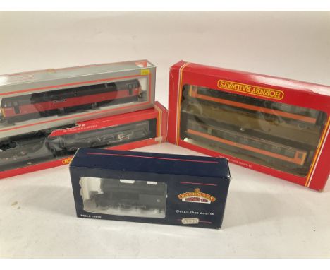 A Collection of 4 00 Gauge Boxed Locomotives including Bachmann Hornby and Lima. One box Damaged.