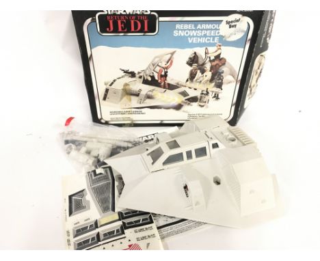 A Vintage Star Wars Snow Speeder.Boxed and Complete.