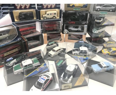 A Collection of Boxed Die Cast including Oxford. Solido. EFE. Corgi etc.(Box 2).