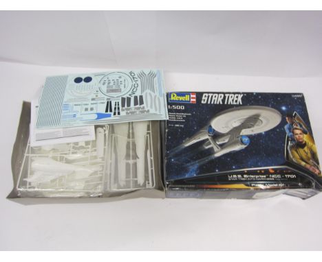 A Revell 04882 Star Trek USS Enterprise 1:500 scale plastic model kit 