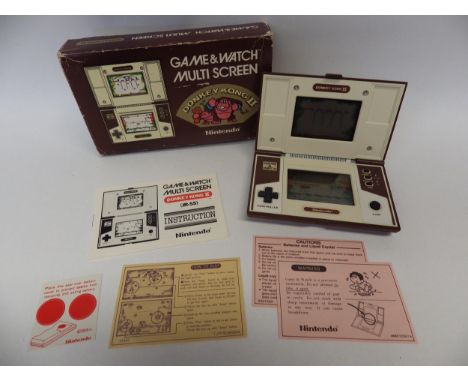 Nintendo Game &amp; Watch Multi Screen Donkey Kong II handheld electronic game handheld electronic game (JR-55) in original b