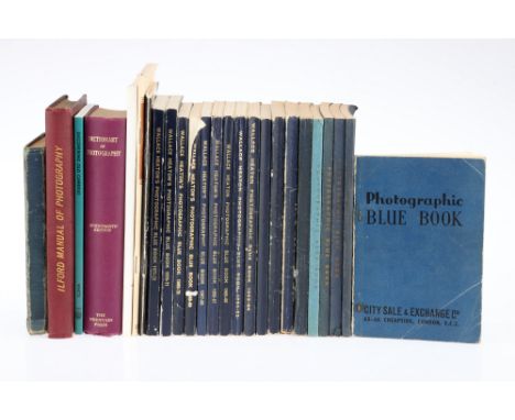 A Mixed Selection of Photographic Literature, to include a range of Wallace Heaton blue books, Ilford Manual of Photography,