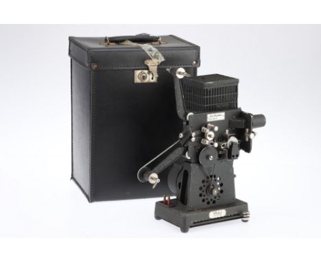 A Nizo Projektor Model J Motion Picture Projector, black, body G-VG, in carry case,