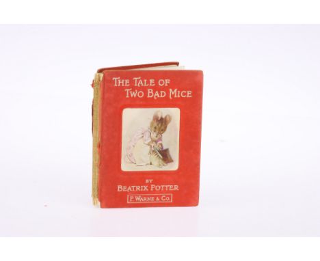 Potter (Beatrix), The Tale Of Two Bad Mice, first edition, original red boards, pictorial endpapers, colour plates throughout