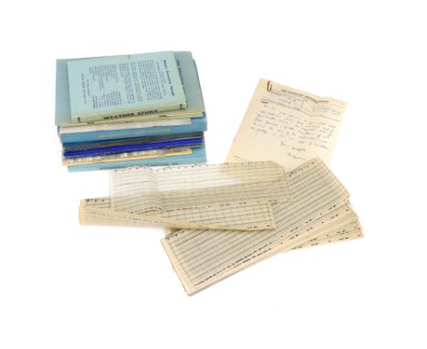 Meteorology &amp; Weather, Collection of Books, comprising of Meteorology for Aviators, R. C. Sutcliff, 1939; Instructions fo