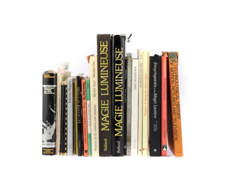 An Archive of Magic Lantern &amp; Optical Toy Reference Books, including: Encyclopedia of the Magic Lantern, Robertson, Herbe