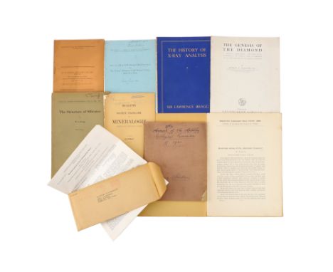 Original Hand Written Lecture Notes of Alfred Harker, Cambridge, 1925, and others, A handwritten text book titled 'A Harker M