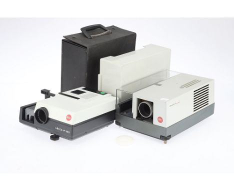 to include a Leitz Pradovit Color, &amp; a Leica P150 slide projector, (2)