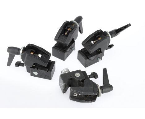 Four Manfrotto ART 035 Super Clamps, (4)