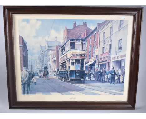 A Framed Print, The Spirit of '53' by Robert K. Calvert, 60x44cm 