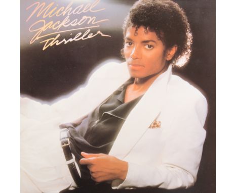 Quantity of vinyl records, c1980s to include Fleetwood Mac, Michael Jackson, E.L.O and others (quantity in box).