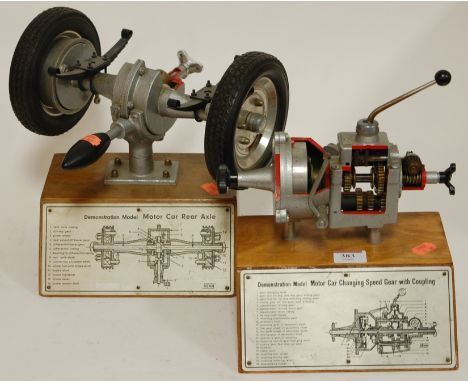 A small scale demonstration model of motorcar changing speed gear with coupling together with one other similar of a motorcar