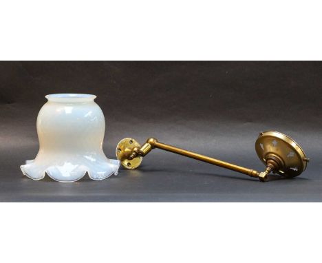 A Wedgwood Majolica candlestick, a vaseline glass shade with brass fitting, a character jug, a white coral ethnic tribal neck