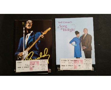 AUTOGRAPHS, signed theatre programmes, inc. Jeffrey Holland, Robert Duncan, Vicki Michelle, Giles Watling, Amanda Humphrey, K