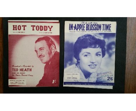 POP MUSIC, sheet music booklets, inc. Lita Roza, Anne Shelton, Russ Conway, Herb Hancock, Four Aces, Three Tons of Joy, Kay S