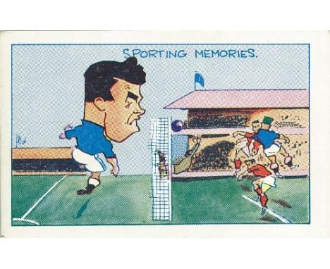 CLEVEDON, Sporting Memories, No. 9 Dean (football), large, blue backs, VG