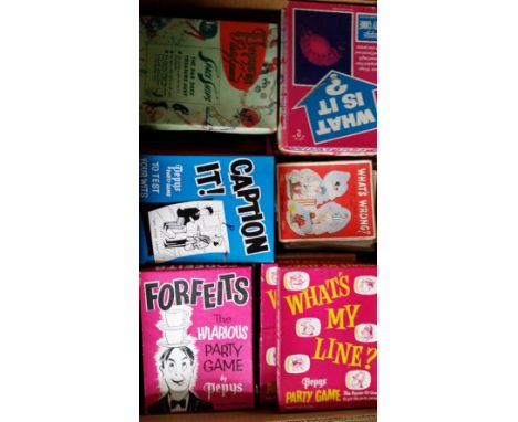 GAMES, selection of party games, inc. mainly Pepys Party Games, Universal etc., in original boxes, slight duplication, not ch