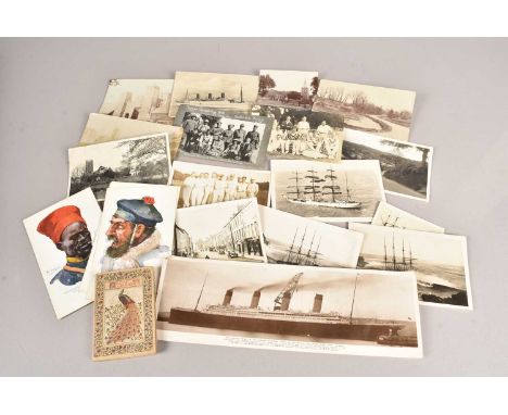 WWI and Later Ephemera and Postcards (Qty), various items, ninth edition of the Bystander's Fragments of France by Bruce Bair