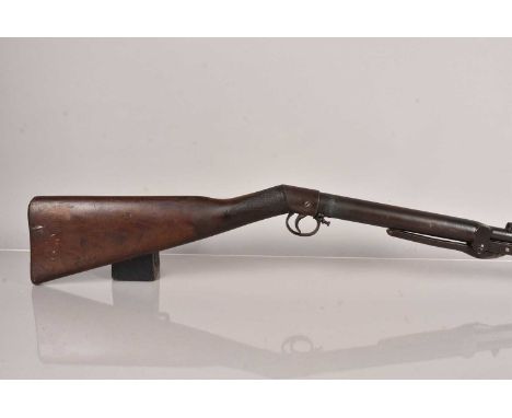 A Vintage BSA Lincoln Jefferies .22 Air Rifle, Under Lever, Patent 30338-10, Serial No.67802, AF, Sold As Seen, 18+ TO PURCHA