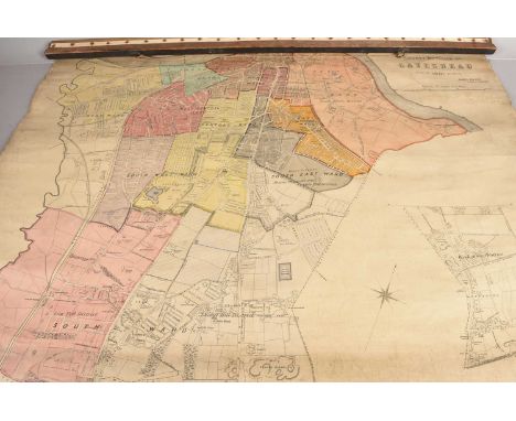 An assortment of Maps, to include Gateshead 1901 by James Bower (Borough Surveyor), Marlborough Downs & Surrounding Areas, Be