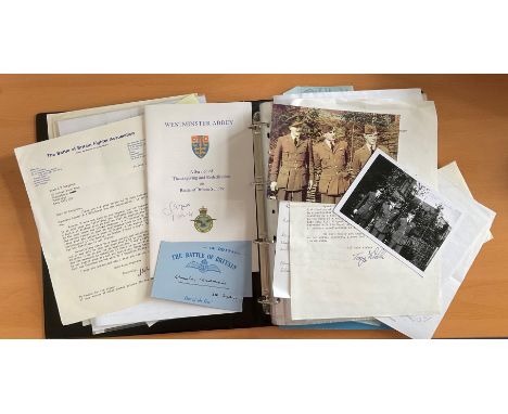 WW2 Superb Collection of Signatures, Pilot Duties Reports, Signed Letters, and Magazines. Signature of Bill Bullard USAF on P