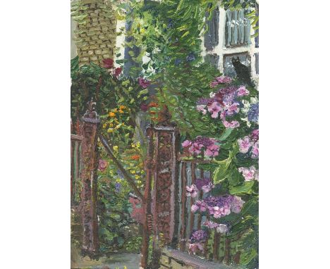 
	
		Melissa Scott-Miller
		Rusty Gates Posts, 2020
		Oil on Paper
		Signed verso
		15 x 10cm (5¾ x 3¾ in.)
		I paint mainly 