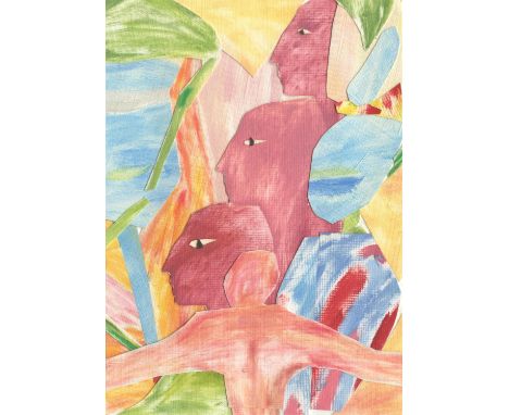 
	
		Joe Bloom
		Opener, 2020
		Oil Paint on Paper, Collaged on Paper
		Signed verso
		15 x 10cm (5¾ x 3¾ in.)
		Joe Bloom is