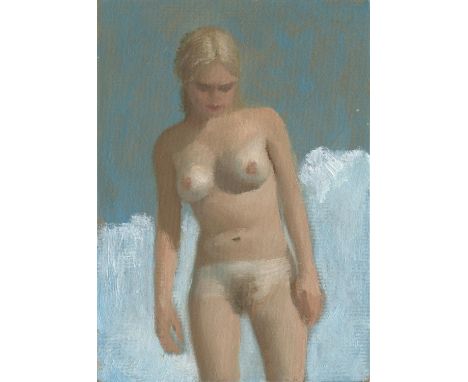 
	
		Max Renneisen
		Bikini No.1, 2020
		Oil on Paper
		Signed verso
		15 x 10cm (5¾ x 3¾ in.)
		Max Renneisen is a German pa