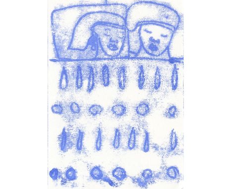 
	
		Sola Olulode
		Untitled, 2020
		Monoprint on Paper
		Signed verso
		15 x 10cm (5¾ x 3¾ in.)
		Sola Olulode (b. 1996) liv