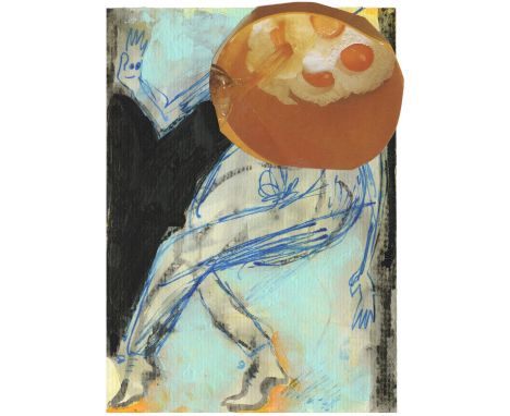 
	
		Aileen Murphy
		Tanz, 2020
		Collage, Ink, Vinyl Paint and Pen
		Signed verso
		15 x 10cm (5¾ x 3¾ in.)
		Aileen Murphy 