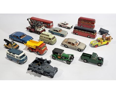 Corgi, Dinky, Matchbox &amp; similar, an unboxed Bus, Car, Commercial &amp; similar group. Although unchecked for completenes