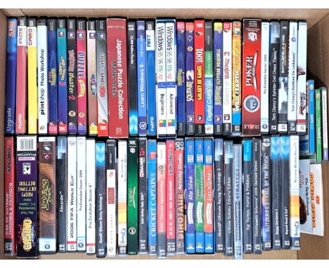 Vintage/Retro Gaming. A group of PC CD/DVD Rom Games/Educational and similar discs. Condition appears generally Good in Good 