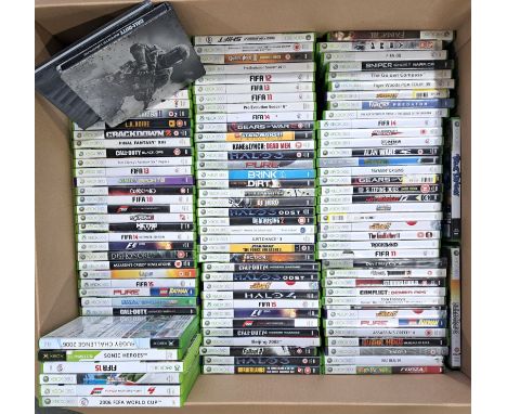 Vintage/Retro Gaming - Xbox 360, a QTY of boxed games. Conditions all appear generally Fair to Good in generally Fair to Good