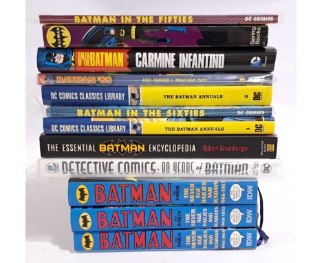 Quantity of DC Comics Batman &amp; related Archive Trade Paperbacks &amp; similar. Includes Batman in the Fifties &amp; Batma