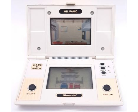 Vintage/Retro Gaming. Nintendo Game &amp; Watch unboxed OP-51 &ldquo;Oil Panic&rdquo; CGL Version Multi-Screen Handheld Batte