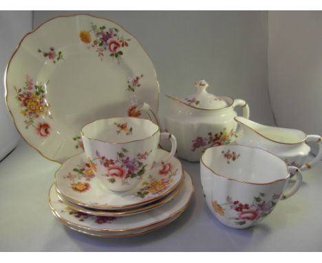 Royal Crown Derby 'Posies' tea service set for two