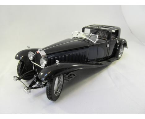 Franklin Mint Bugatti Royale Coupe Napoleon scale model with papers