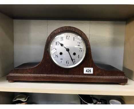 1930s Napoleon hat, mantle clock.