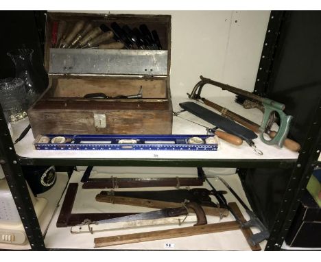 2 shelves of tools