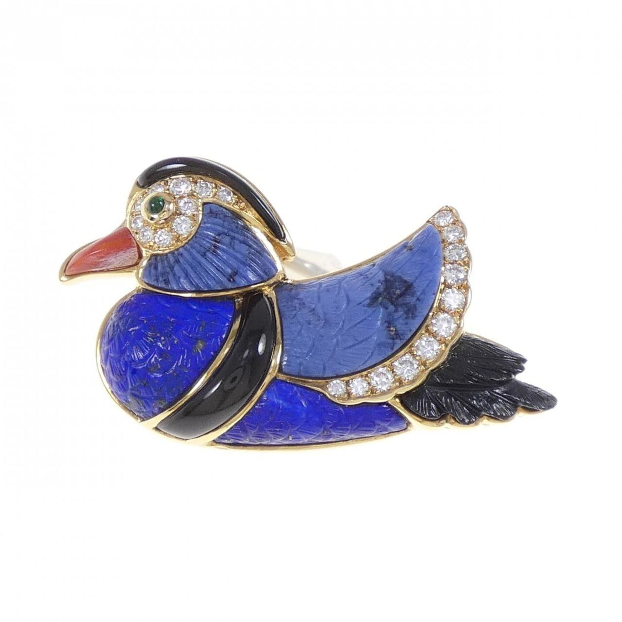 Van Cleef & Arpels colored stone brooch