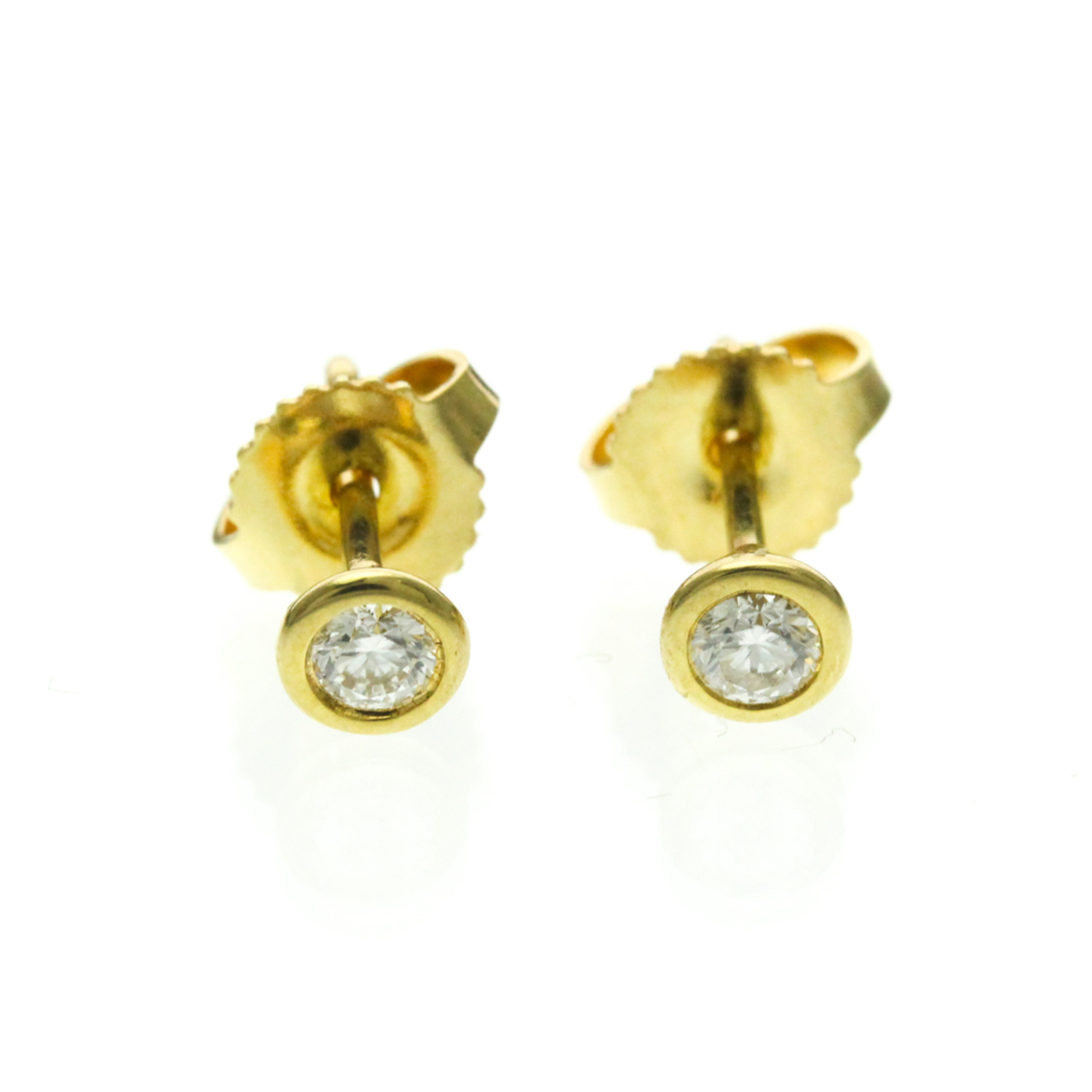 Tiffany Diamonds By The Yard Diamond Yellow Gold (18K) Stud Earrings Gold