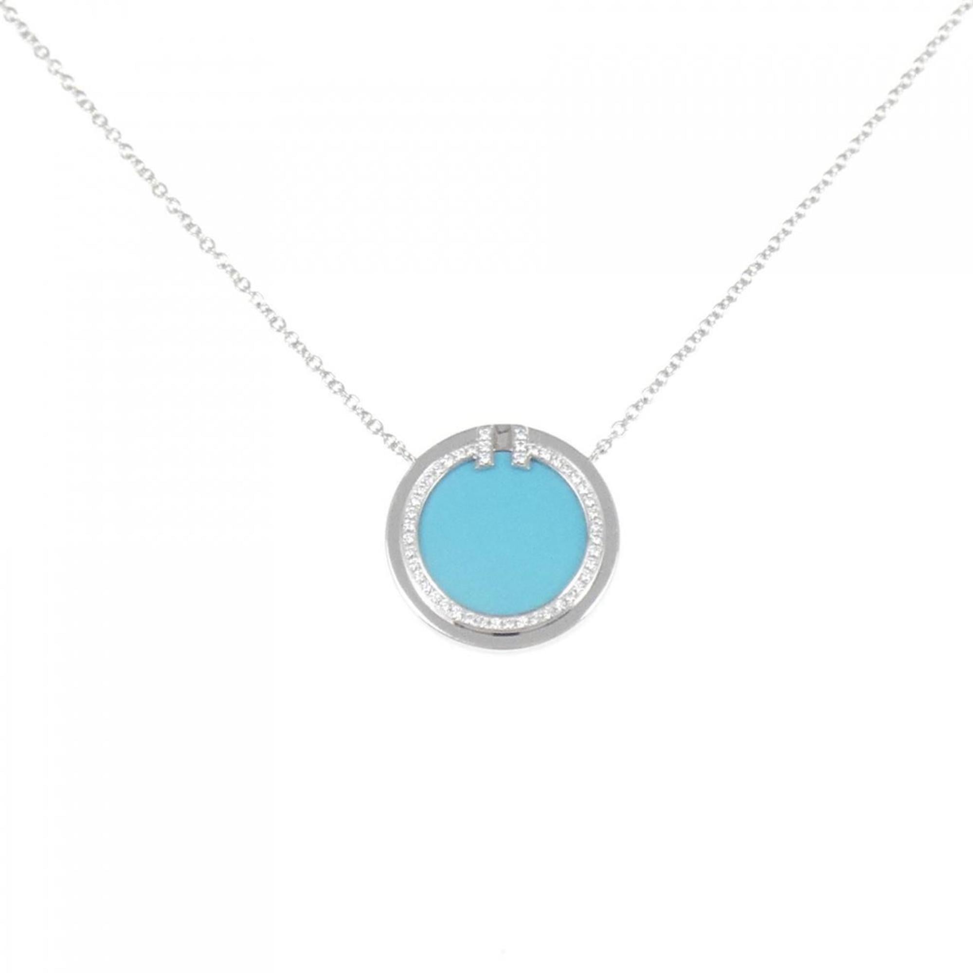 Tiffany T Circle Necklace