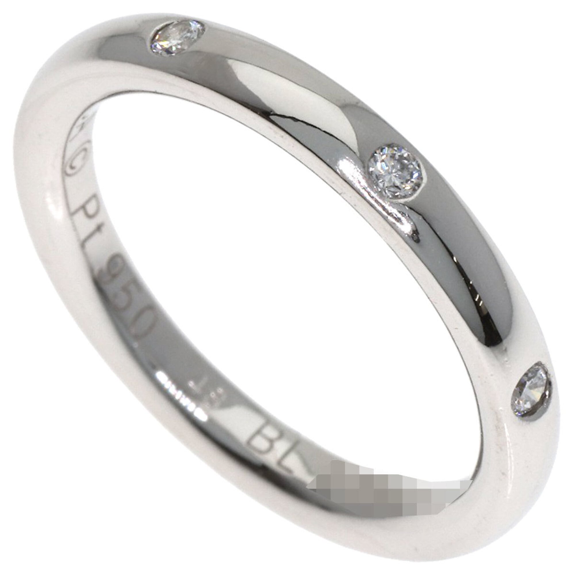 Van Cleef & Arpels Tendrement Etoile Diamond Ring, Size 48, Platinum PT950, Women\'s.