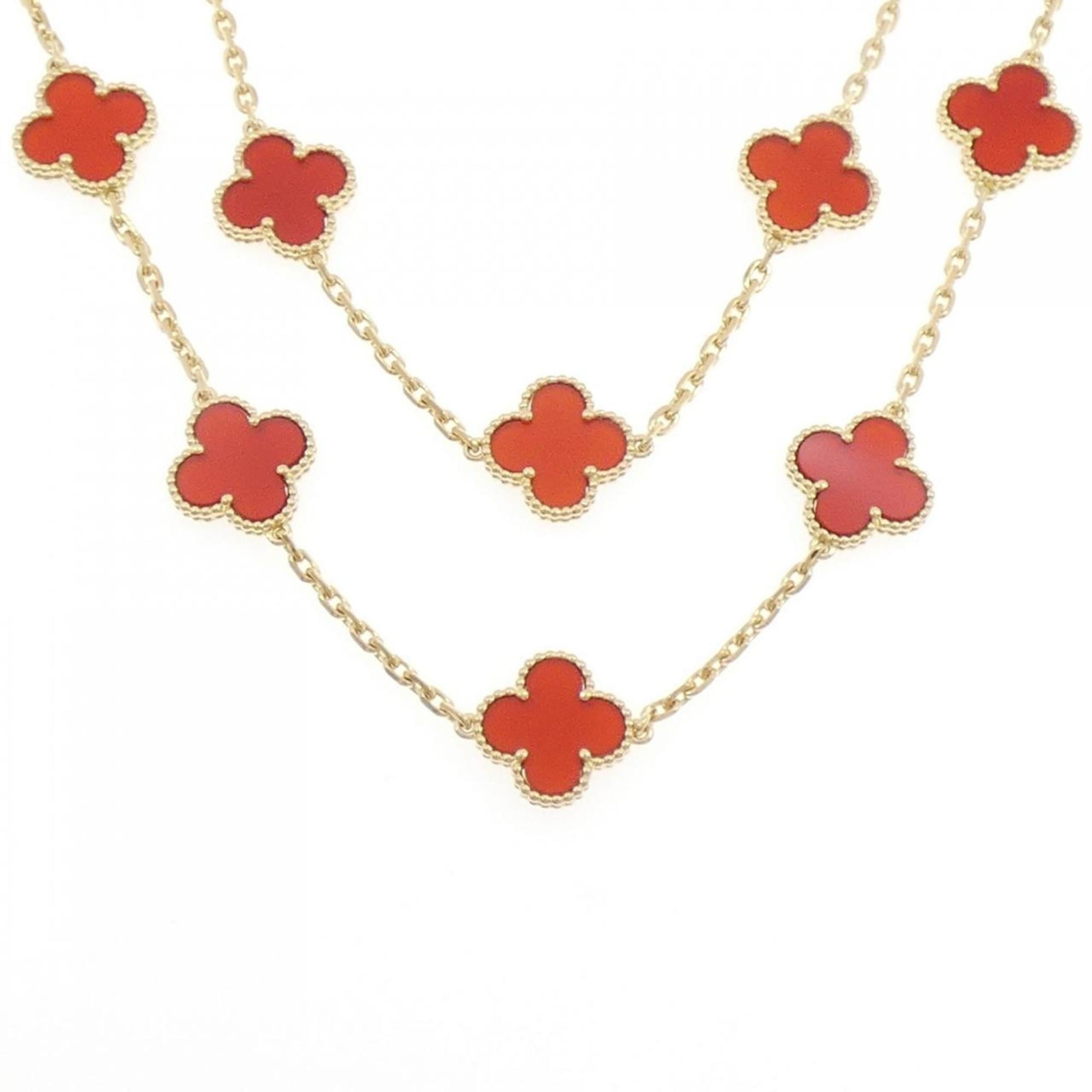 Van Cleef & Arpels Vintage Alhambra 20 Motif Necklace