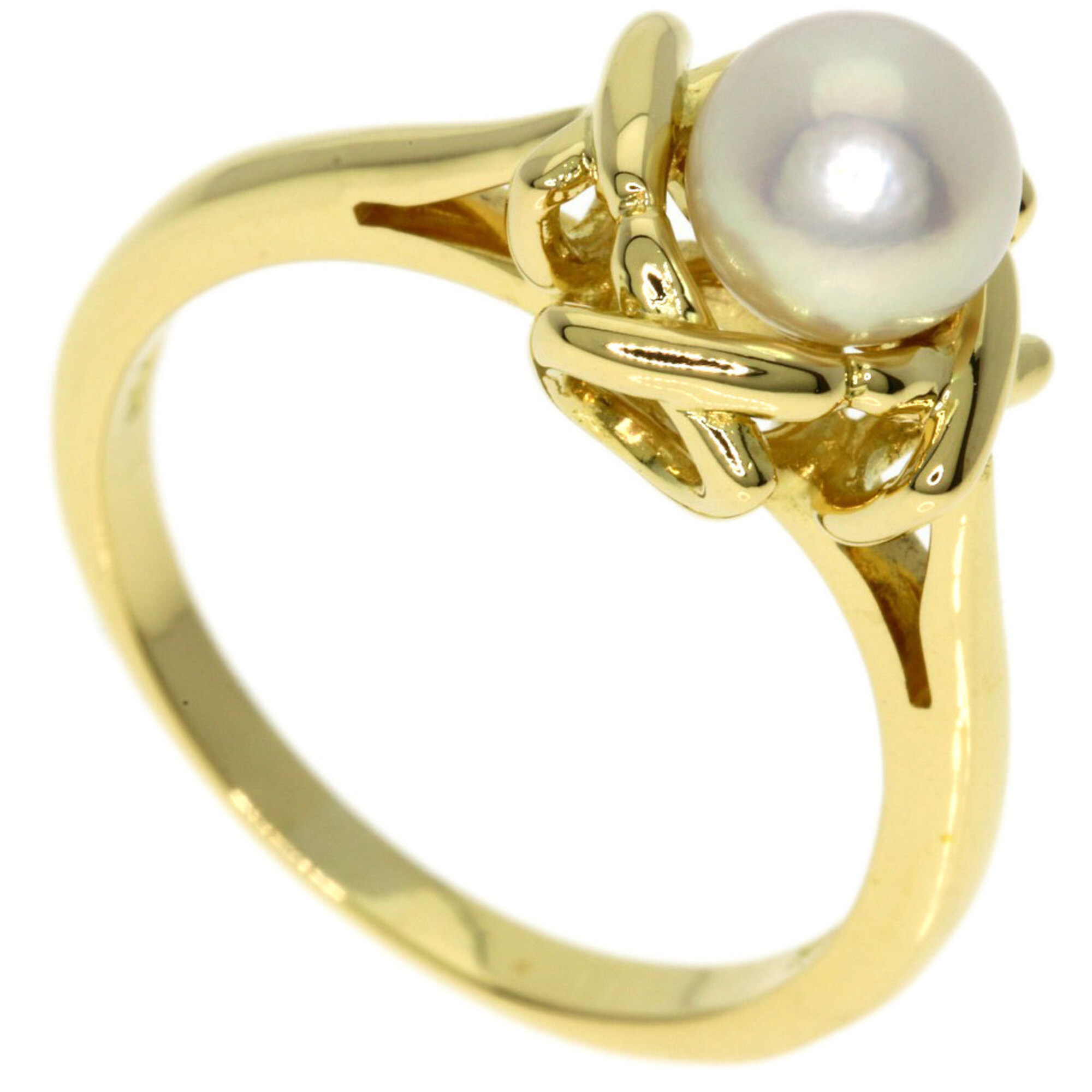 Tiffany & Co. Pearl Ring, 18K Yellow Gold, Women\'s.