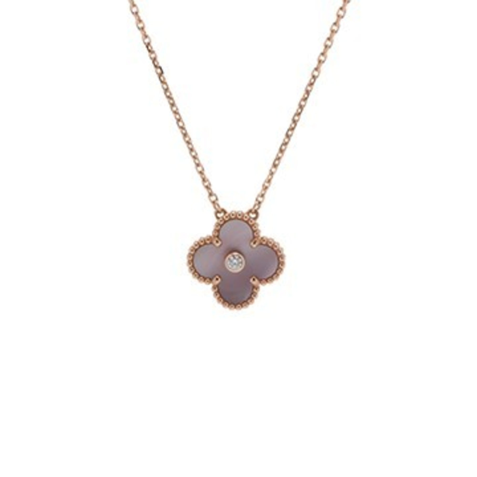 VAN CLEEF & ARPELS Vintage Alhambra 2025 Holiday Limited Edition VCARPMOP00 Women\'s 18K Pink Gold P