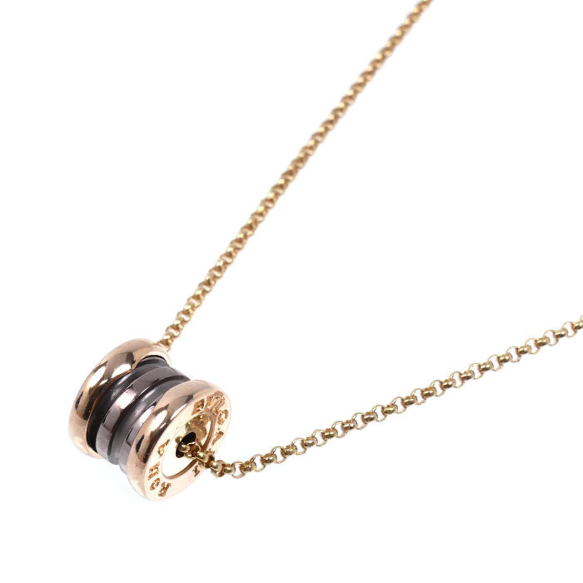 BVLGARI B-ZERO1 Necklace in 18K Pink Gold, 6.5g, Sizes 38, 40, and 42cm, Women\'s