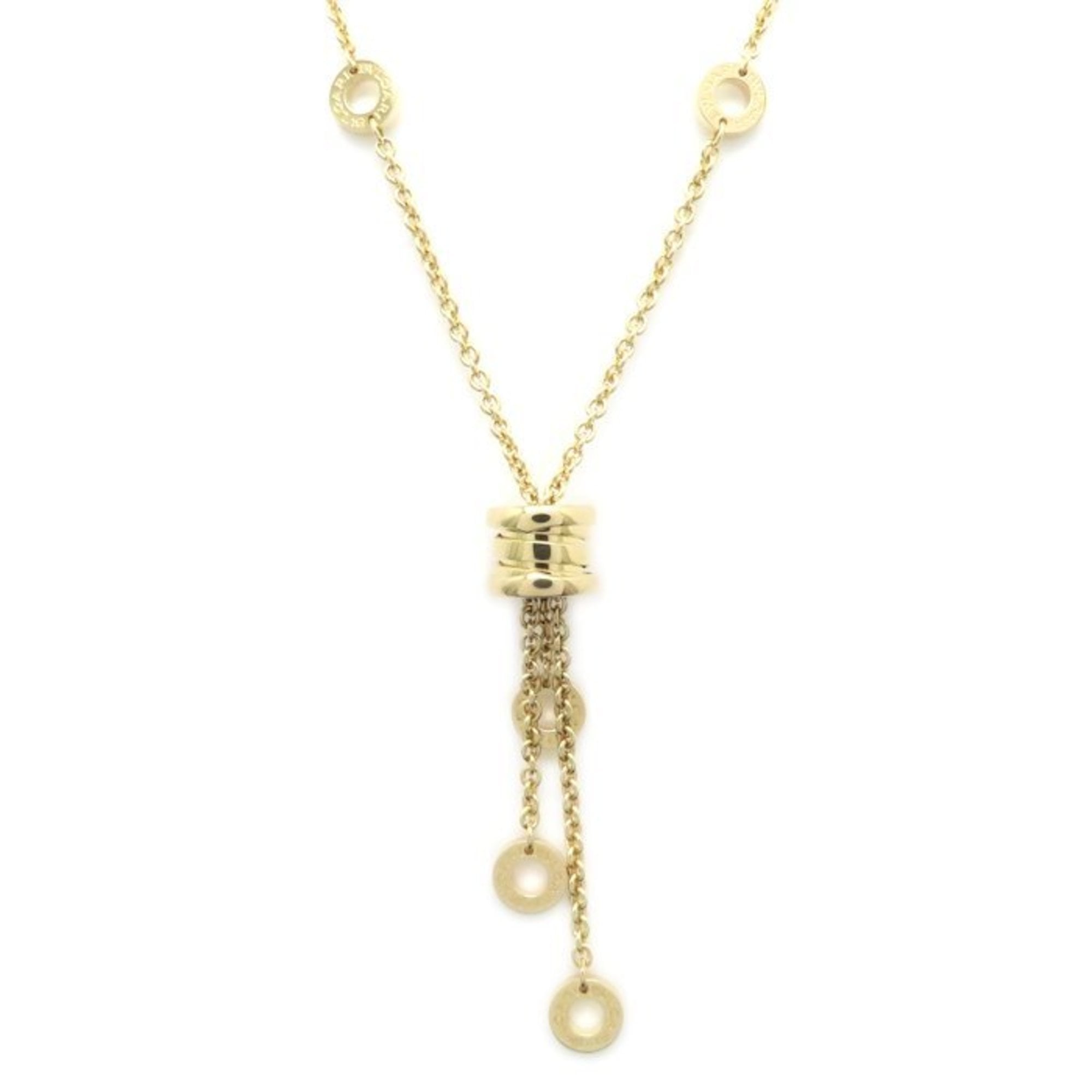BVLGARI B.zero1 Element Necklace, 18K Yellow Gold, Women\'s, 295201